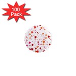 Heart 2014 0603 1  Mini Magnets (100 pack) 
