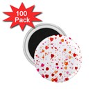 Heart 2014 0603 1.75  Magnets (100 pack) 