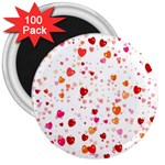 Heart 2014 0603 3  Magnets (100 pack)