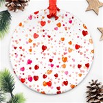 Heart 2014 0603 Round Ornament (Two Sides) 