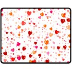 Heart 2014 0603 Fleece Blanket (Medium) 