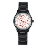 Heart 2014 0603 Stainless Steel Round Watches