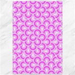 Retro Mirror Pattern Pink Canvas 12  x 18  