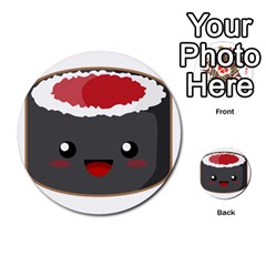 Kawaii Sushi Multi-purpose Cards (round) 