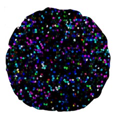 Glitter 1 Large 18  Premium Round Cushions