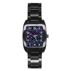 Glitter 1 Stainless Steel Barrel Watch