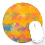 Fading squares Round Mousepad