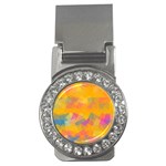 Fading squares Money Clip (CZ)
