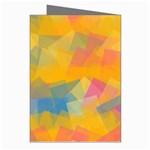 Fading squares Greeting Cards (Pkg of 8) Right