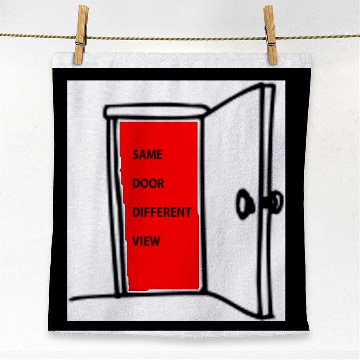 The Open Door Policy Face Towel