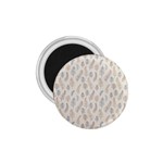 Whimsical Feather Pattern, Nature brown, 1.75 Magnet Whimsical Feather Pattern, Nature brown, 1.75 Magnet