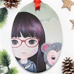 Close Encounter 4 Ornament (Oval) 