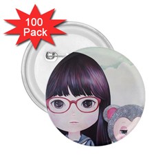Close Encounter 4 2 25  Buttons (100 Pack) 