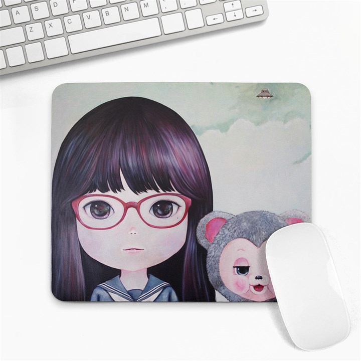 Close Encounter 4 Large Mousepads