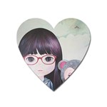 Close Encounter 4 Heart Magnet