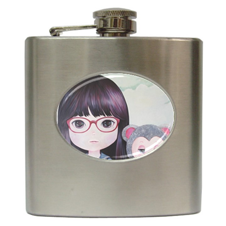 Close Encounter 4 Hip Flask (6 oz)