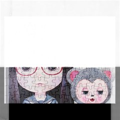 Close Encounter 4 Rectangular Jigsaw Puzzl