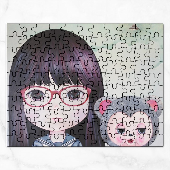 Close Encounter 4 Rectangular Jigsaw Puzzl