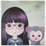 Close Encounter 4 Canvas 20  x 20  
