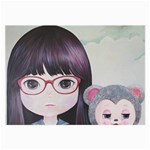 Close Encounter 4 Large Glasses Cloth