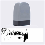Close Encounter 4 Name Stamps 1.4 x0.5  Stamp