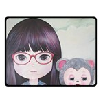 Close Encounter 4 Double Sided Fleece Blanket (Small)  45 x34  Blanket Back