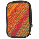Orange Van Gogh pattern Compact Camera Cases