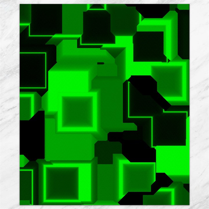 Cyber Glow Canvas 20  x 24  