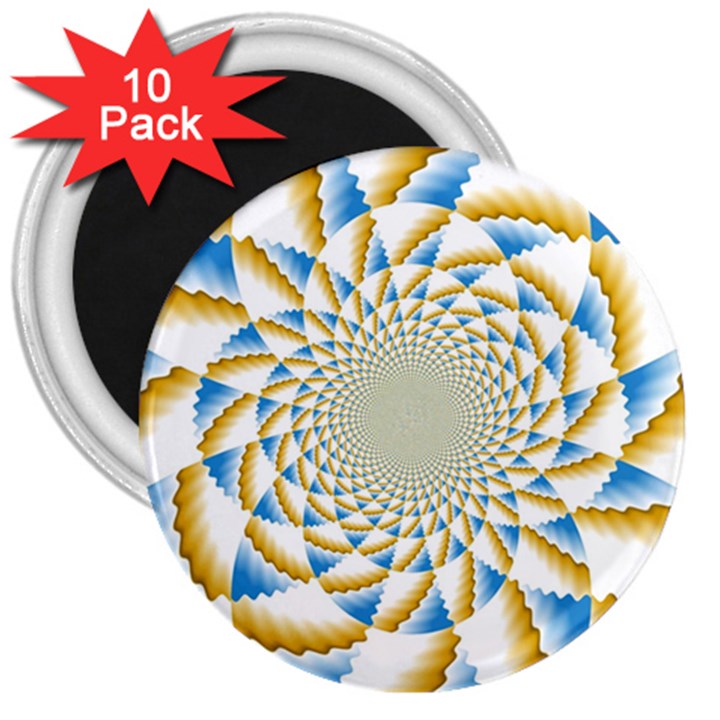 Tech Neon And Glow Backgrounds Psychedelic Art Psychedelic Art 3  Magnets (10 pack) 