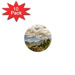 Valley And Andes Range Mountains Latacunga Ecuador 1  Mini Magnet (10 pack) 