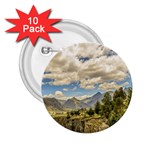 Valley And Andes Range Mountains Latacunga Ecuador 2.25  Buttons (10 pack) 