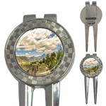 Valley And Andes Range Mountains Latacunga Ecuador 3-in-1 Golf Divots