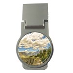 Valley And Andes Range Mountains Latacunga Ecuador Money Clips (Round) 