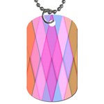Graphics Colorful Color Wallpaper Dog Tag (One Side)