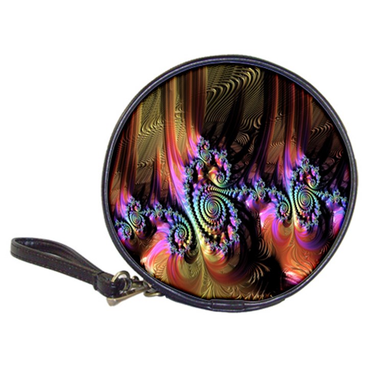 Fractal Colorful Background Classic 20-CD Wallets