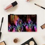 Fractal Colorful Background Cosmetic Bag (Small) 