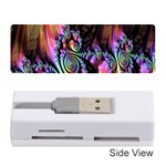 Fractal Colorful Background Memory Card Reader (Stick) 