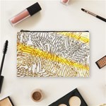 Abstract Composition Digital Processing Cosmetic Bag (Medium) 
