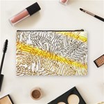 Abstract Composition Digital Processing Cosmetic Bag (Medium)  Back