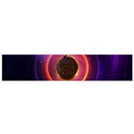 The Little Astronaut on a Tiny Fractal Planet Flano Scarf (Small)