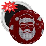 Ugly Christmas Sweater 3  Magnets (100 pack)