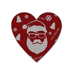 Ugly Christmas Sweater Heart Magnet