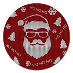 Ugly Christmas Sweater Magnet 5  (Round)