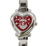Ugly Christmas Sweater Heart Italian Charm Watch
