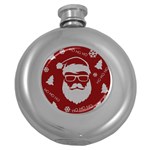 Ugly Christmas Sweater Round Hip Flask (5 oz)