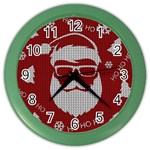 Ugly Christmas Sweater Color Wall Clocks