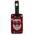 Ugly Christmas Sweater Luggage Tags (One Side) 