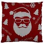 Ugly Christmas Sweater Large Cushion Case (Two Sides)