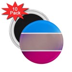 Pattern Template Banner Background 2.25  Magnets (10 pack) 