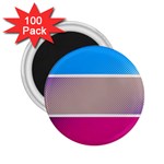 Pattern Template Banner Background 2.25  Magnets (100 pack) 